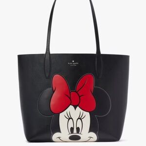 Kate Spade Disney X Kate Spade New York Reversible Minnie Tote, Black Multi New